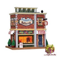 Lemax Домик Бильярдный клуб, 17,1*17,8*11,9 см