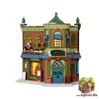 Lemax Домик Аптека Натаниэля, 19,5 х17,6х13,1 см