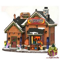 Lemax Спортивный магазин &quot;Сноуборды и Лыжи от Лил&quot;18.7 x 23.9 x 14.7 см.