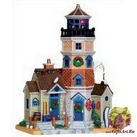 Lemax Маяк Холли Бей, вращение, свет, адаптер 5,2 х 18,5 х 13 см