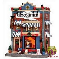 Lemax Домик Французский Шоколад, 20,9*16,4*13,3 см