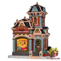 Lemax Домик Кухня Кейт 21.5 х 15.7 х 13,6 см