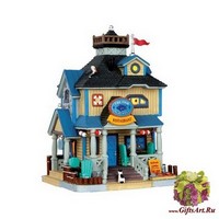 Lemax Рыбный магазин,15,7*21,3*14 см