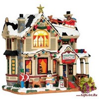 Lemax Рождественский домик  22,8*22*14 см.