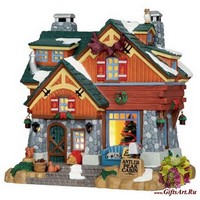 Lemax Домик Вершина Олений рог  19,5х19,6х14 см.