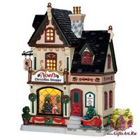 Lemax Домик Рождественский магазин Ноэля 21,8 x 15,8 x 12,7 см
