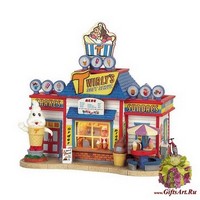 Lemax Магазин мороженного, 19*20,4*13,7  см