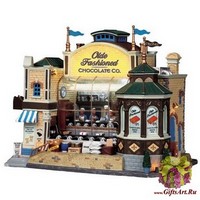 Lemax Шоколадная фабрика, движение, музыка, свет. Адаптер  20,8*28,8*18,4 см.