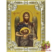 Икона освященная &quot;Иоанн(Иван) Предтеча Креститель Господень&quot;, 18x24 см со стразами, 18x24 см