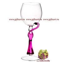 Бокал фигурный Мечта. Высота 20 см. Ручная работа США