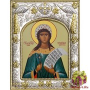 Икона освященная &quot;Серафима дева мученица&quot;, 14x18 см