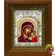 Икона освященная &quot;Божья Матерь Казанская&quot;, в киоте 20x24 см, 20x24 см