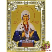 Икона освященная &quot;Злата Могленская&quot;, 18x24 см, со стразами