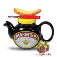 Заварочный чайник фарфоровый подарочный Мармеладный. Мини. Англия