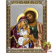 Икона освященная &quot;Святое Семейство&quot;, 14x18 см