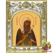 Икона освященная &quot;Ермоген, Патриарх Московский и всея Руси ,святитель&quot;, 14x18 см