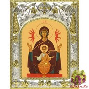Икона освященная &quot;Неупиваемая чаша икона Божией Матери&quot;, 14x18 см