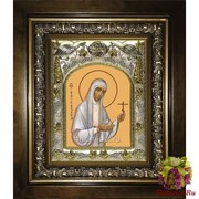 Икона освященная &quot;Елизавета,Елисавета преподобномученица, великая княгиня&quot;, 14x18 см, в деревянном киоте 20x24 см, 20x24 см