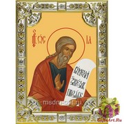 Икона освященная &quot;Осия пророк&quot; ,18х24см со стразами, 18x24 см