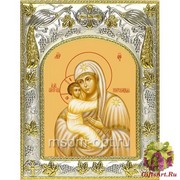 Икона освященная &quot;Жировицкая икона Божией Матери&quot;, 14x18 см