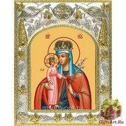 Икона освященная &quot;Неувядаемый цвет икона Божией Матери&quot;, 14x18 см