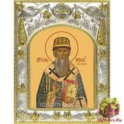 Икона освященная &quot;Иов ,патриарх Московский и всея Руси,святитель&quot;, 14x18 см