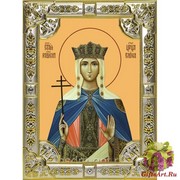 Икона освященная &quot;Елена равноапостольная царица&quot;, 18x24 см, со стразами