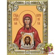 Икона освященная &quot;Вероника&quot;, 18x24 см, со стразами