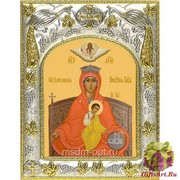 Икона освященная &quot;Державная икона Божией Матери&quot;, 14x18 см