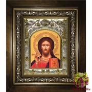 Икона освященная &quot;Господь Вседержитель&quot;, в киоте 20x24 см, 20x24 см