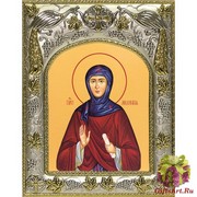 Икона освященная &quot;Мелания Римляныня преподобная&quot; купить, 14х18 см, 14x18 см