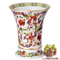 Ваза Flower Fantasy. Цветочная фантазия. Rosenthal Versace.  Фарфор. Высота 22 см. Германия