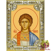 Икона освященная &quot;Прохор архидиакон апостол&quot; ,18х24см со стразами, 18x24 см