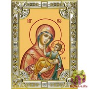 Икона освященная &quot;Муромская икона Божией Матери&quot;, 18x24 см, со стразами