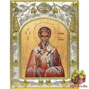 Икона освященная &quot;Мирон Чудотворец, епископ Критский, святитель&quot;, 14x18 см