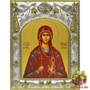 Икона освященная &quot;Ирина Коринфская мученица&quot; купить, 14х18 см, 14x18 см