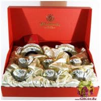 Кофейный сервиз Anna Amalia Weimar Porcelain Анна Амалия на 6 персон 12 предметов. Фарфор. Германия