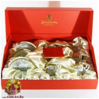 Кофейный сервиз Мокка Сastell Weimar Porcelain Кастэл на 6 персон 12 предметов. Фарфор. Германия