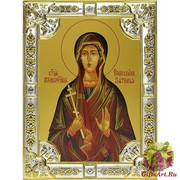 Икона освященная &quot;Параскева Пятница&quot;, 18x24 см, со стразами