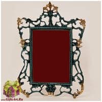 Фоторамка бронзовая. Синяя. 37 х 27 см. Virtus. Испания