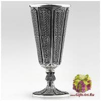 Серебряная рюмка Классика. Серебро 925 пробы. Россия. Подарочная упаковка.