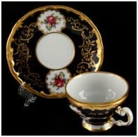 Чайный набор Санкт-Петербург Sankt Petersburg Weimar Porcelain на 6 персон 12 предметов. Фарфор. Германия