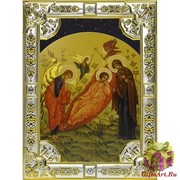 Икона освященная &quot;Недремлющее Око&quot;, 18x24 см со стразами, 18x24 см