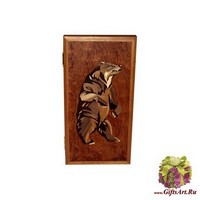 Эксклюзивные нарды &quot;Медведь Ярославский&quot;