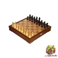 Шахматы классические средние деревянные утяжеленные (высота короля 3,25&quot;)