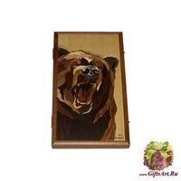 Эксклюзивные нарды &quot;Медведь&quot;