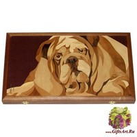 Эксклюзивные нарды &quot;Бульдог&quot;