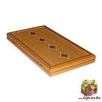 Нарды из мореной березы &quot;Ромбы&quot;