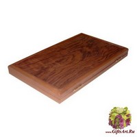 Эксклюзивные нарды из массива красного дерева &quot;Бубинго&quot;