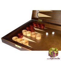 Нарды полированные средние